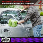 Microfiber Car Wash Gloves, 2-Piece Set lifestyle view