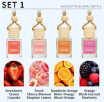 4 Pack Hanging Car Air Freshener & Diffuser | 120-Day Long-Lasting Fragrance Variety alternate view