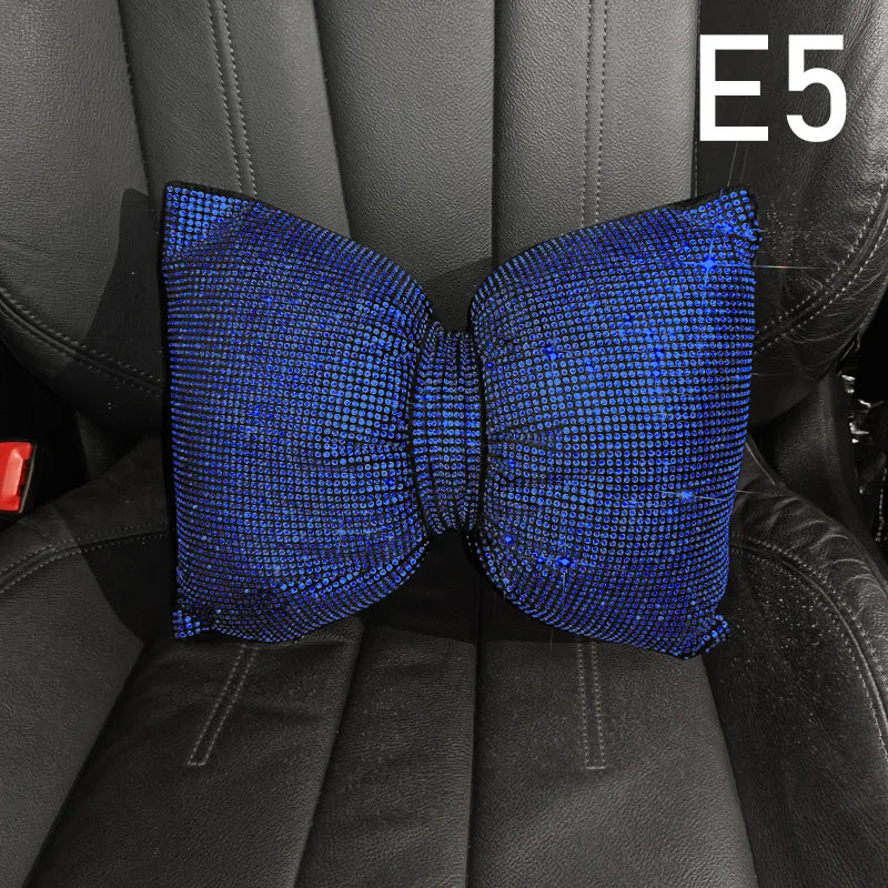 Ladies Car Interior Accessories Shiny Diamond Universal Car Seat Cover Fashion Luxury alternate view