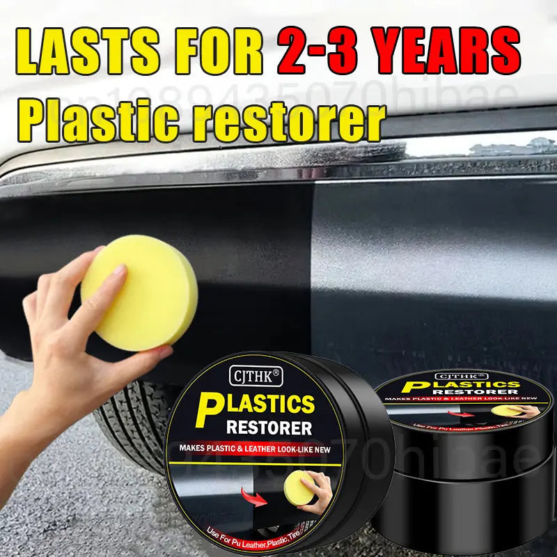Plastic Trim Restorer Back To Black Gloss Leather Coating