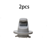 Sun Visor Clip Hook Holder 5G0857561B | For VW Golf 7 MK7 2013+ Passat B8 Polo T-Cross close-up view