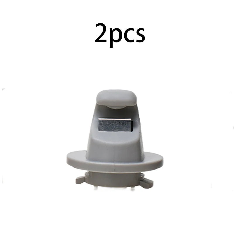 Sun Visor Clip Hook Holder 5G0857561B | For VW Golf 7 MK7 2013+ Passat B8 Polo T-Cross close-up view