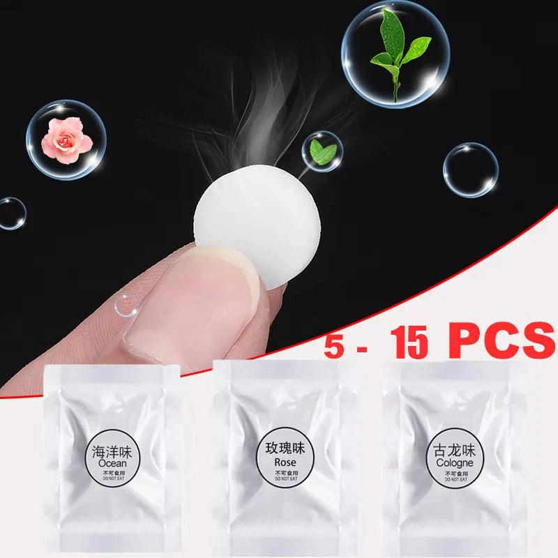 5/10/15pcs Air Freshener Tablets Refill Solid Perfume Aromatherapy Tablets Car Air Vent Fragrances Flavor Diffuser Accessories