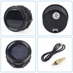 2" 52mm Digital Turbo Boost Gauge PSI BAR Car Water Temp Voltmeter Tachometer Rpm G additional angle