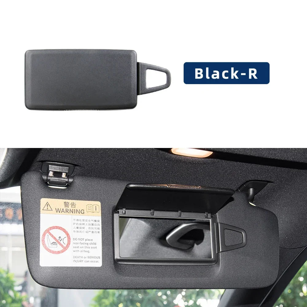 Sun Visor Mirror Cover 2068107002 Wear Resistant Easy To Use Sturdy Accessories For Benz C Class Mercedes W206 2025 2023