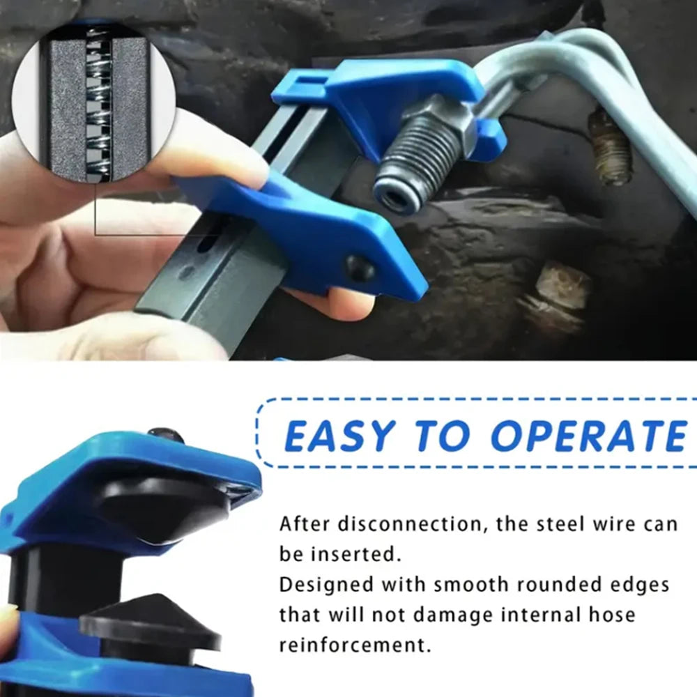 4Pcs Automotive Brake Fluid Lines Plugs | Leak Proof Stoppers for Car Brake Lines lifestyle view