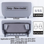 F10 F11 F01 F02 F07 Leather Car Seat Backrest Panel Storage Pocket Cover For BMW 5 7 alternate view