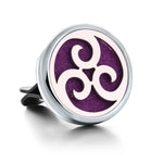 Refillable Car Air Freshener Diffuser Clip | Auto Vent Aromatherapy lifestyle view