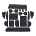 For Toyota RAV4 XA50 2019 2020 2021 2022 2023 RAV 4 Hybrid Car Non-Slip Mat Door Groove Pad Gate Slot Cup Car Accessories