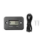 Kebidumei Motorcycle Digital Hour Meter | Inductive Tachometer for Gas Engines close-up view