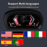 10" Cluster Digital Dashboard for BMW 3 Series E90 E91 E92 E93 2005-2012 / Z4 E89 2009 close-up view