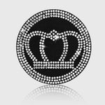 2pcs Imitation Diamond Bling Car Cup Holder Coasters