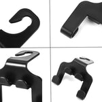 Car Seat Headrest Hook Hanger | Black Storage Organizer for Handbags, Purses, and C additional angle