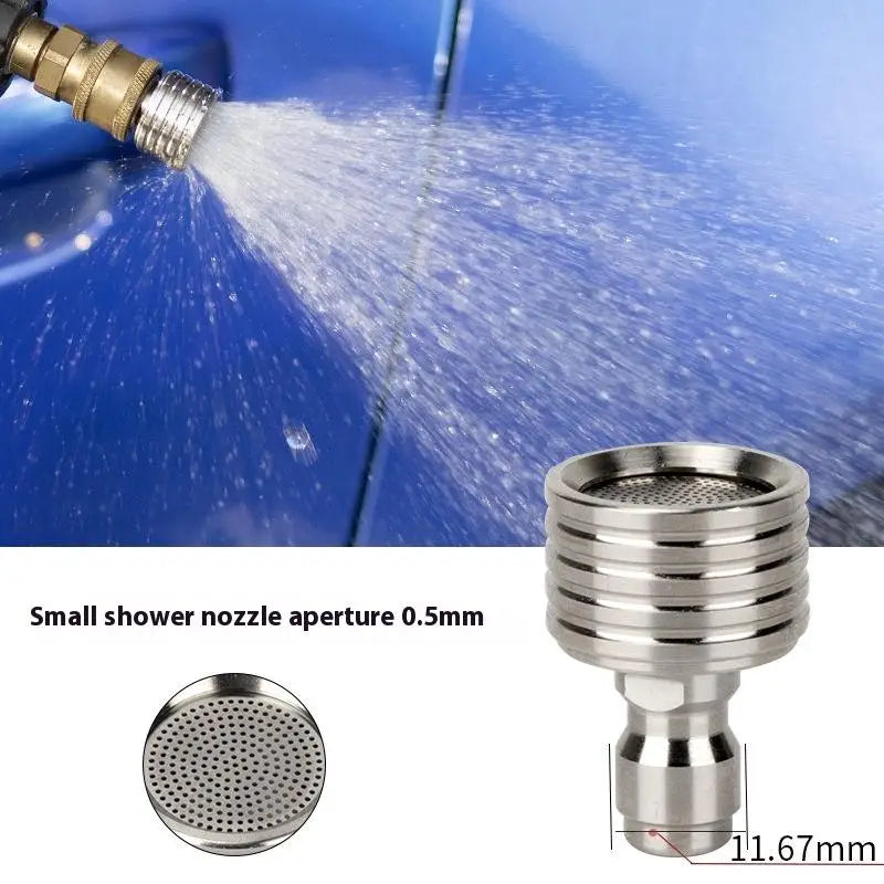 High Pressure 1/4 Quick Connect Water Sprinkler Nozzle | Stainless Steel Shower Blade fo detail view