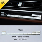 Car Interior Front Reading Lampshade, Lamp Decoration Frame For BMW 5 Series F10 F11 F18 detail view