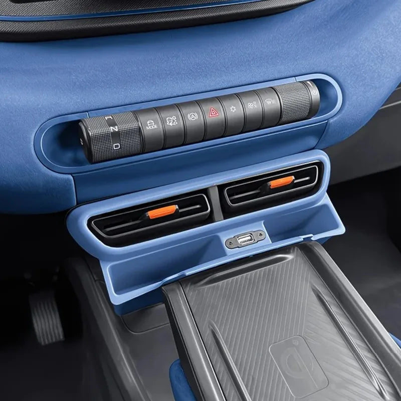 Car Air Vent Storage Box Fit for BYD Seagull Central Storage Box Storage Box Interior Su detail view