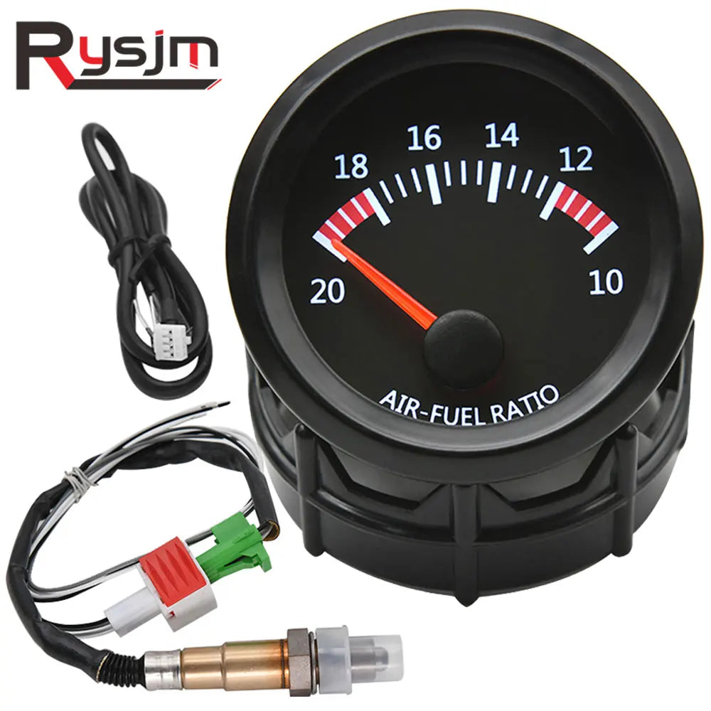 52mm Air Fuel Ratio Gauge with Narrowband O2 Sensor | 12V Stepper Motor