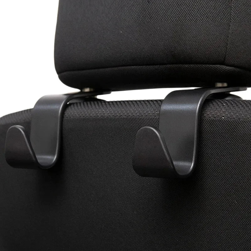 Universal Car Seat Headrest Hook Hooks Storage Hanger Car Back Seat Organizer Holder lifestyle view