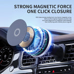 Car Phone Holder Magnetic for Audi A6 C7 Sedan 2012-2018 2013 2016 Wireless Charging Special Fixed Bracket Base MagSafe Mount