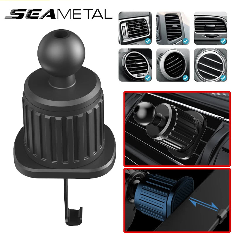 SEAMETAL Car Phone Holder Bracket Accessories Interior Auto Air Outlet Cellphone Support Parts Phone