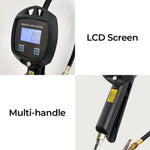 Digital Tire Pressure Gauge 0-255PSI | Multi-Unit Inflator with LCD Display for Car an close-up view