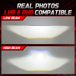 Projector H4 Lens LED Headlight Projector Lens Canbus Strong Light 3500000LM 2500W Turbo detail view