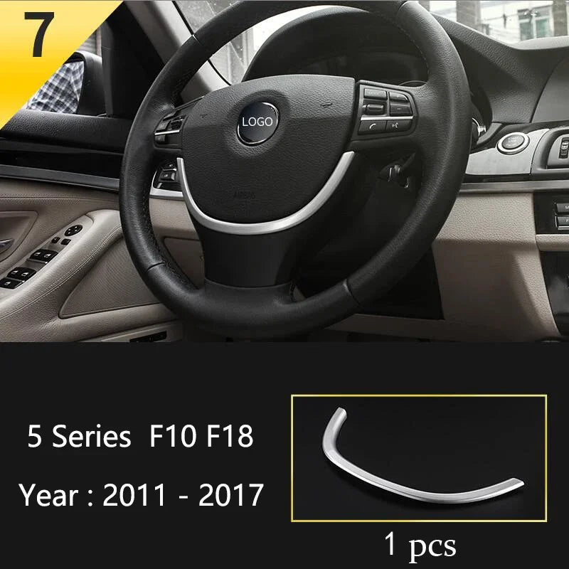 Car Interior Front Reading Lampshade, Lamp Decoration Frame For BMW 5 Series F10 F11 lifestyle view