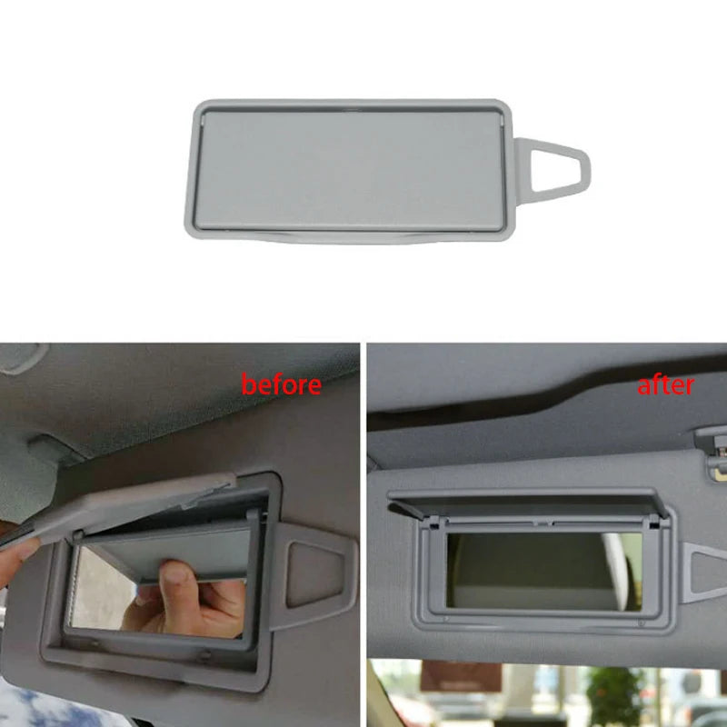 For Mercedes W212 Car Sun Shade Visor Makeup Cosmetic Mirror Cover Replacement For Benz E class E200 E260 E300 E400 2128108100