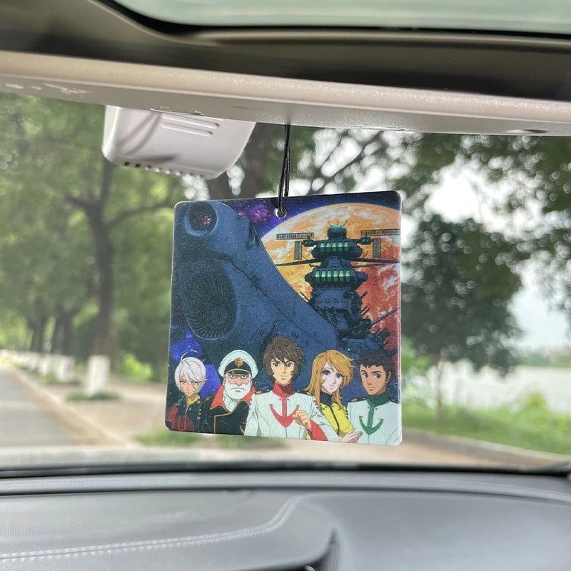 Japanese anime cartoon cartoon girl car aromatherapy car perfume perfume long-lasting stay fragrance pendant out of the wind mou