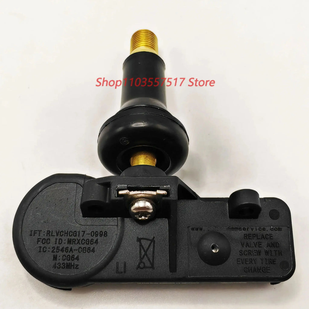 4PCS Tire Pressure Monitor Sensor Set | TPMS for Chrysler Dodge Jeep Fiat 433MHz additional angle