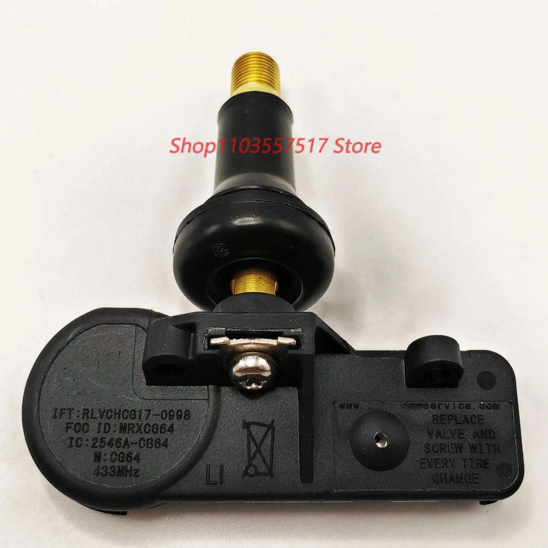 4PCS Tire Pressure Monitor Sensor Set | TPMS for Chrysler Dodge Jeep Fiat 433MHz additional angle
