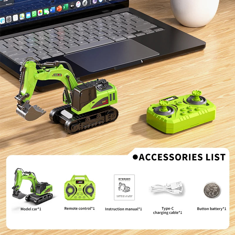 1:64 Remote Control Crane And Forklift Toy Car alternate view