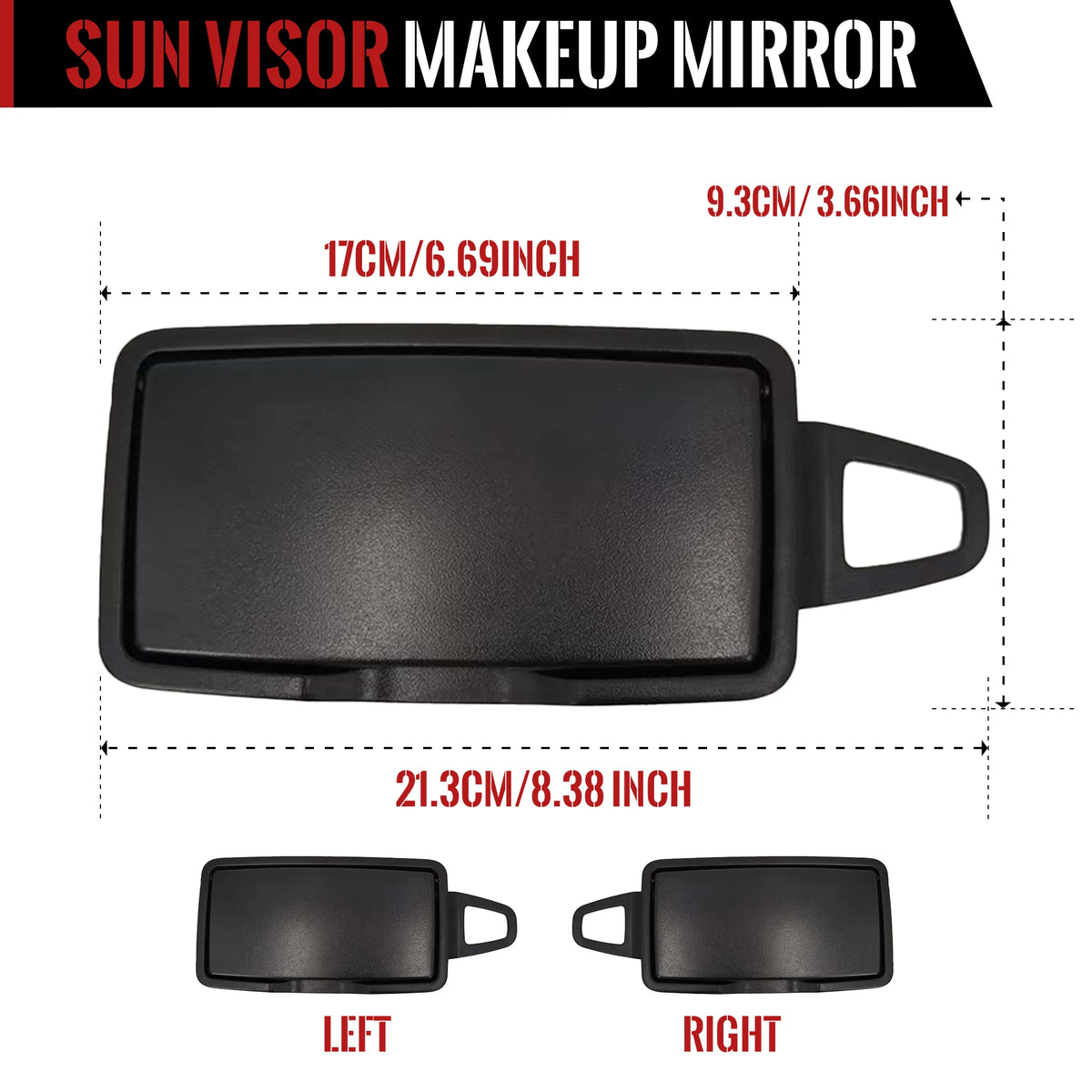 Car Front Sun Shade Visor Makeup Mirror Cover For Benz ML GL GLE GLS Class W166 W292 ML300 ML350 ML400 GL350 GL400 2012-2024