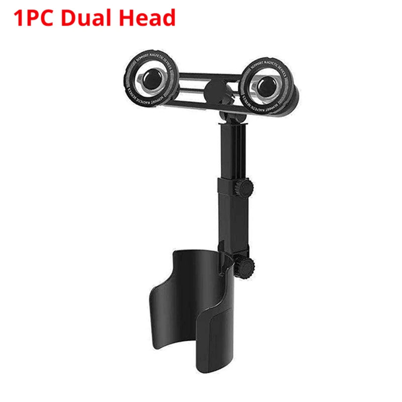 Magnetic Car Phone Holder 2-in-1 Cup Mount