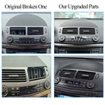 Car Front Air Conditioning AC Vent Grille Outlet Cover Tirm For Mercedes Benz E Class W211 E220 E250 E320 E350 E55 2003-2008