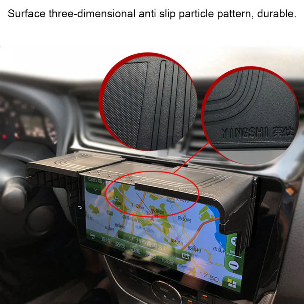 Car GPS Navigation Sun Shade 7-12 Inch Interior Accessories GPS Anti-Glare Shield Auto A detail view