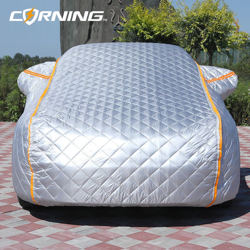 Car Covers Winter Windshield Resistant Cover Snow Hail Proof Protect Outdoor Awning Auto Front Winds