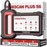THINKCAR ThinkScan Plus S6 Car Diagnostic Tool 4 Systems 5 Resets Oil SAS Life Free Diagnose Auto VIN Code Reader OBD2 Scanner