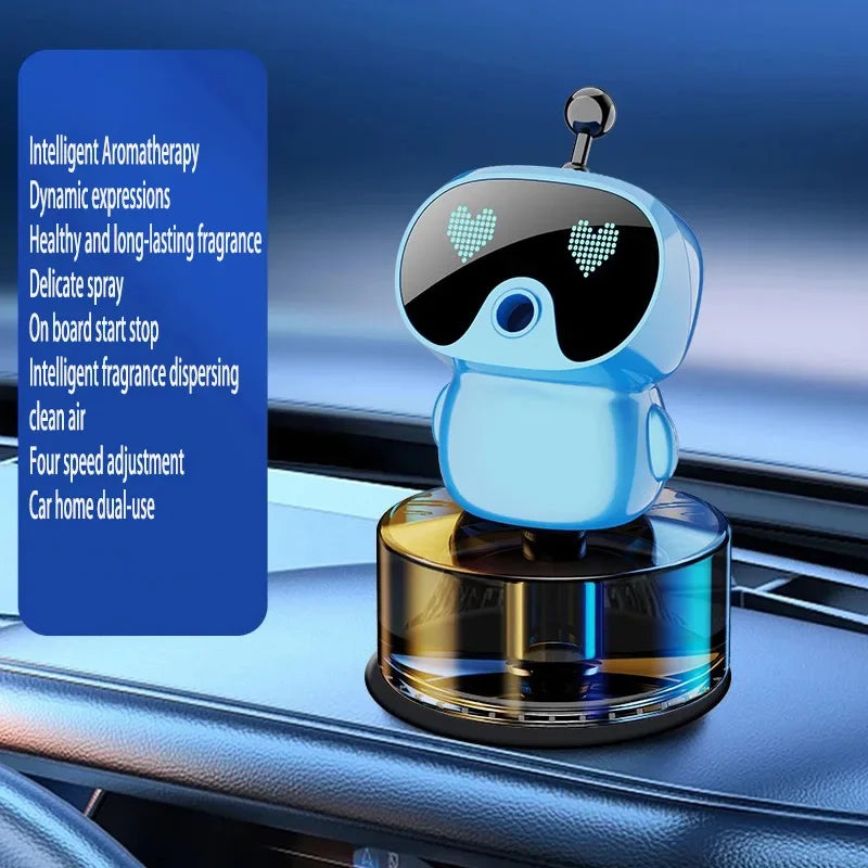 Rechargeable Smart Car Air Freshener | Adjustable AI Aroma Diffuser alternate view