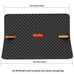 Car Windshield Cover for Ice and Snow | Windproof Car Window Guard with Magnetic and alternate view