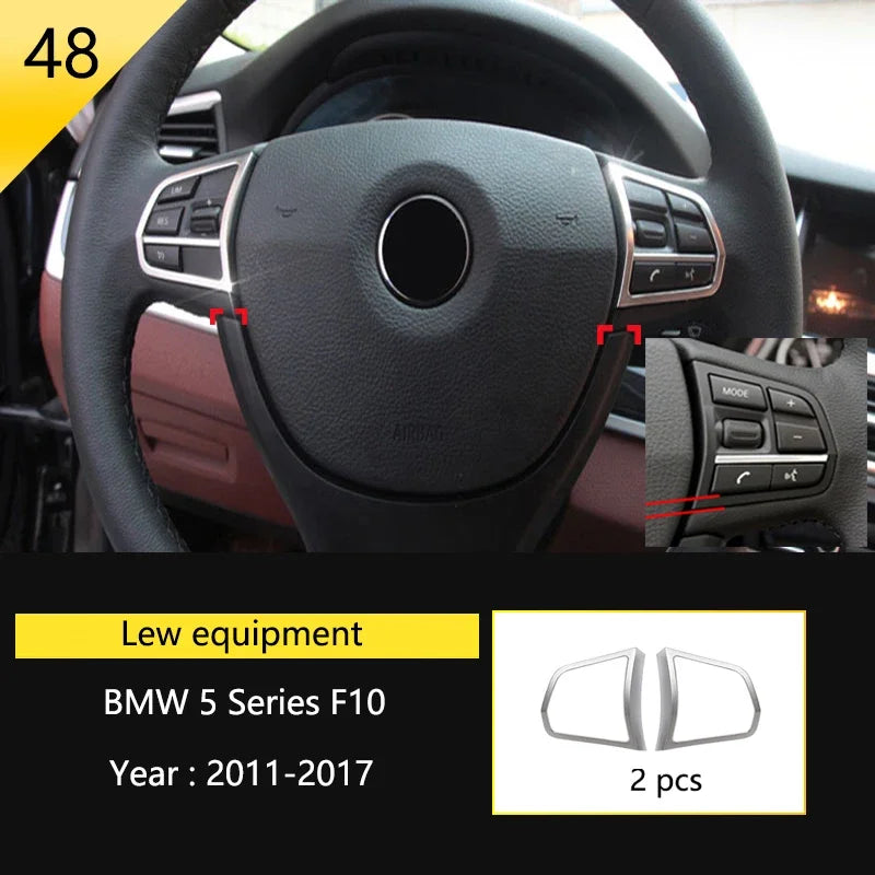 Car Interior Front Reading Lamp Frame For BMW 5 Series F10 F11 F18