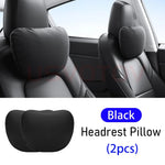 USVOTOV Uniquely Designed Headrest Pillow for Tesla Model 3 Y S X Neck Pillow Soft Ca lifestyle view