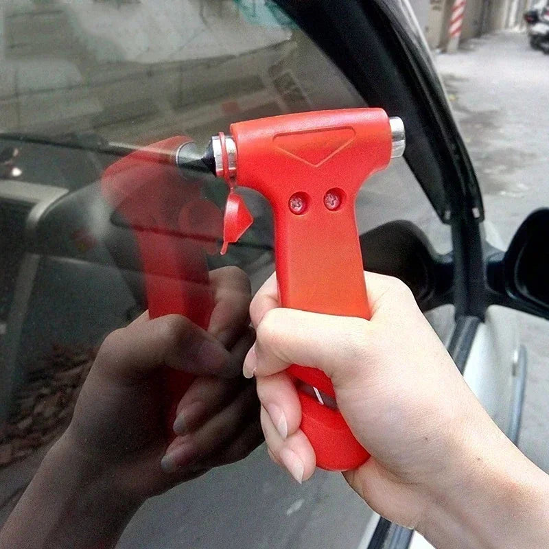 Car Emergency Safety Hammer Seat Belt Cutter Window Glass Breaker alternate view