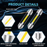 12V LED Trunk Light Lamp 31mm 36mm 39mm 41mm detail view