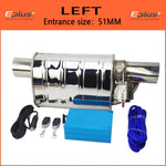 EPLUS Stainless Steel Remote Control Exhaust Vacuum Valve | Variable Silencer for Uni alternate view