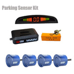 Car LED Parking Sensor Kit with 4 Radar Accurate Digital Display of Obstacle Distance alternate view