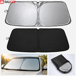 Windshield Sun Shade for Car Front Window | Anti UV Folding Sunshade Protector