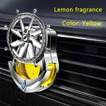 Car Air Freshener Vent Clip | Aromatherapy Essential Oil Rotating Ornament detail view
