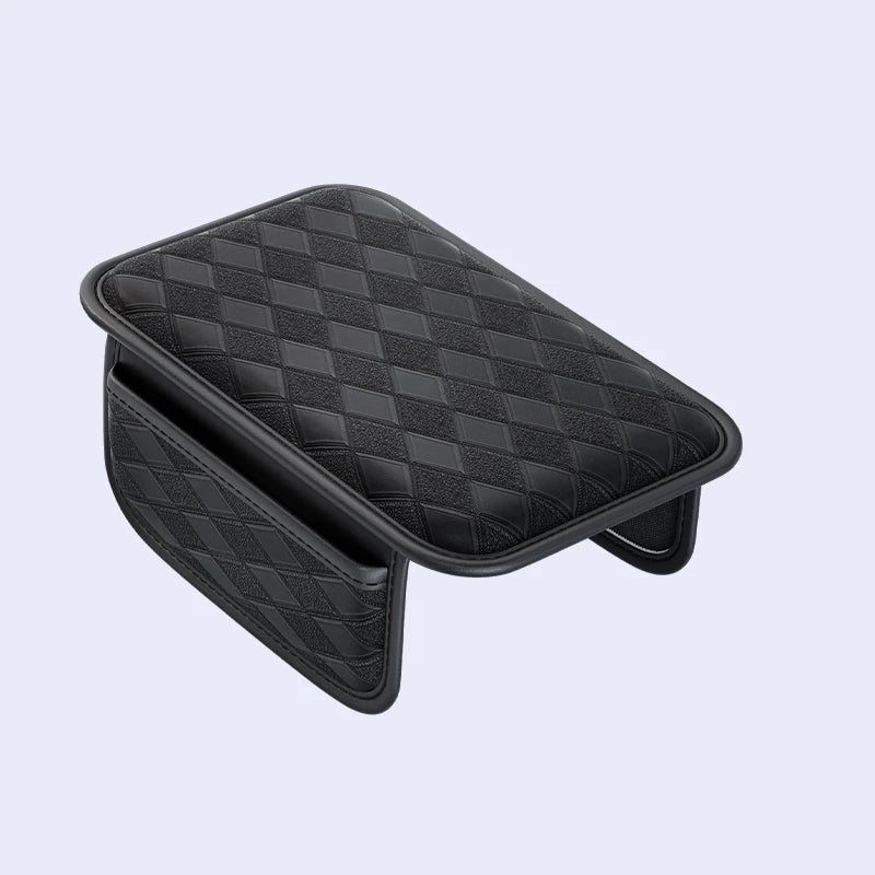 Car Arm Rest Pad Center Console Auto Armrest Box Protection Cover Elbow Rest Cushion with Side Storage Pocket