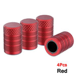 Aluminum Tire Valve Caps 4/8/12 Pack | Corrosion Resistant Universal Stem Covers for Car detail view